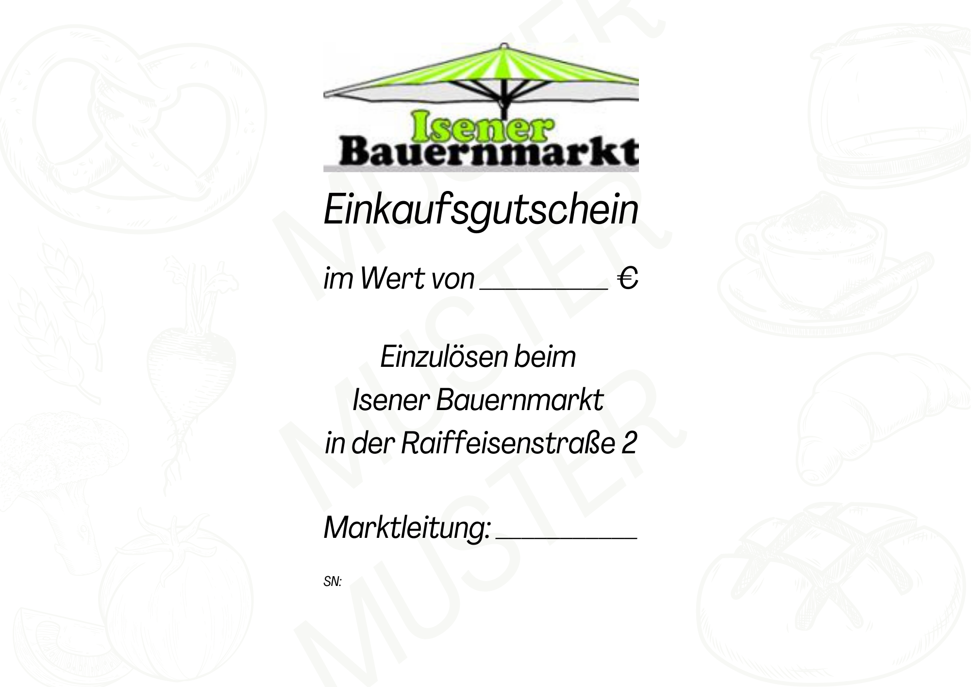 Einkaufsgutschein Bauernmarkt Isen Muster Einkaufsgutschein-Bauernmarkt-Isen-Muster