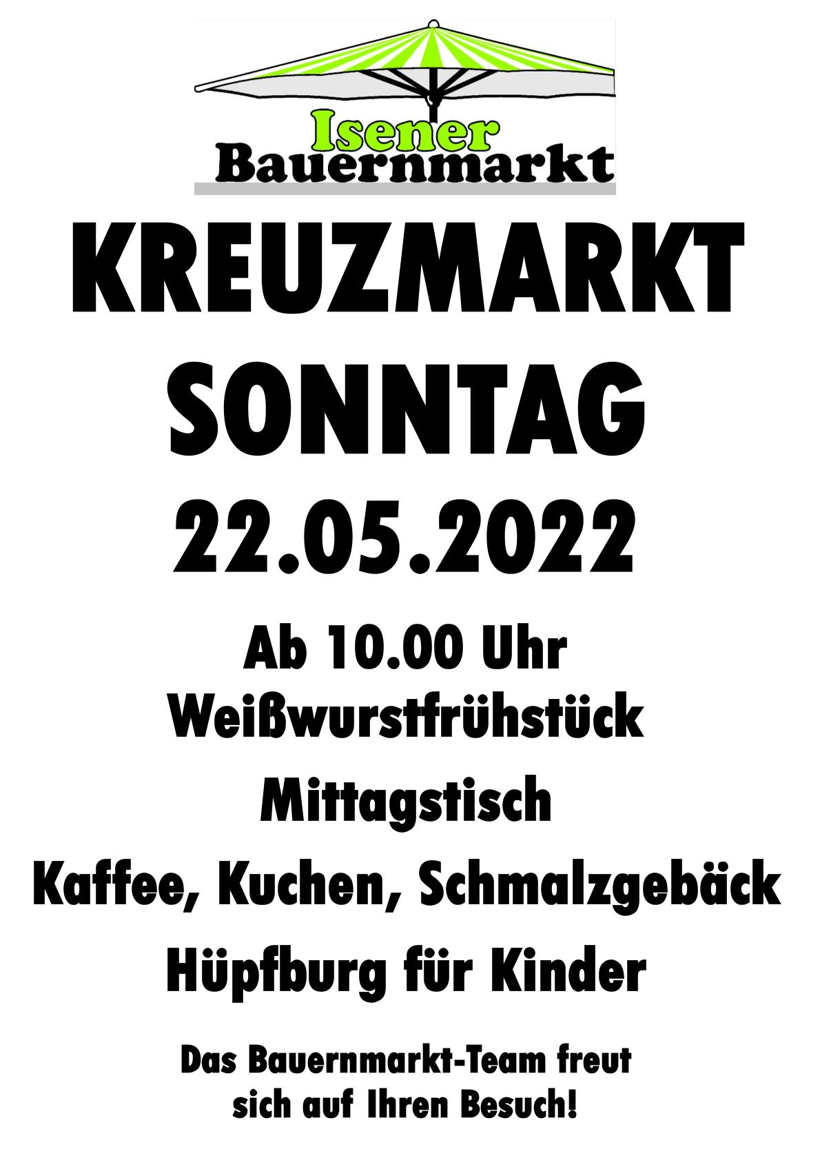 KREUZMARKT Plakat22.2